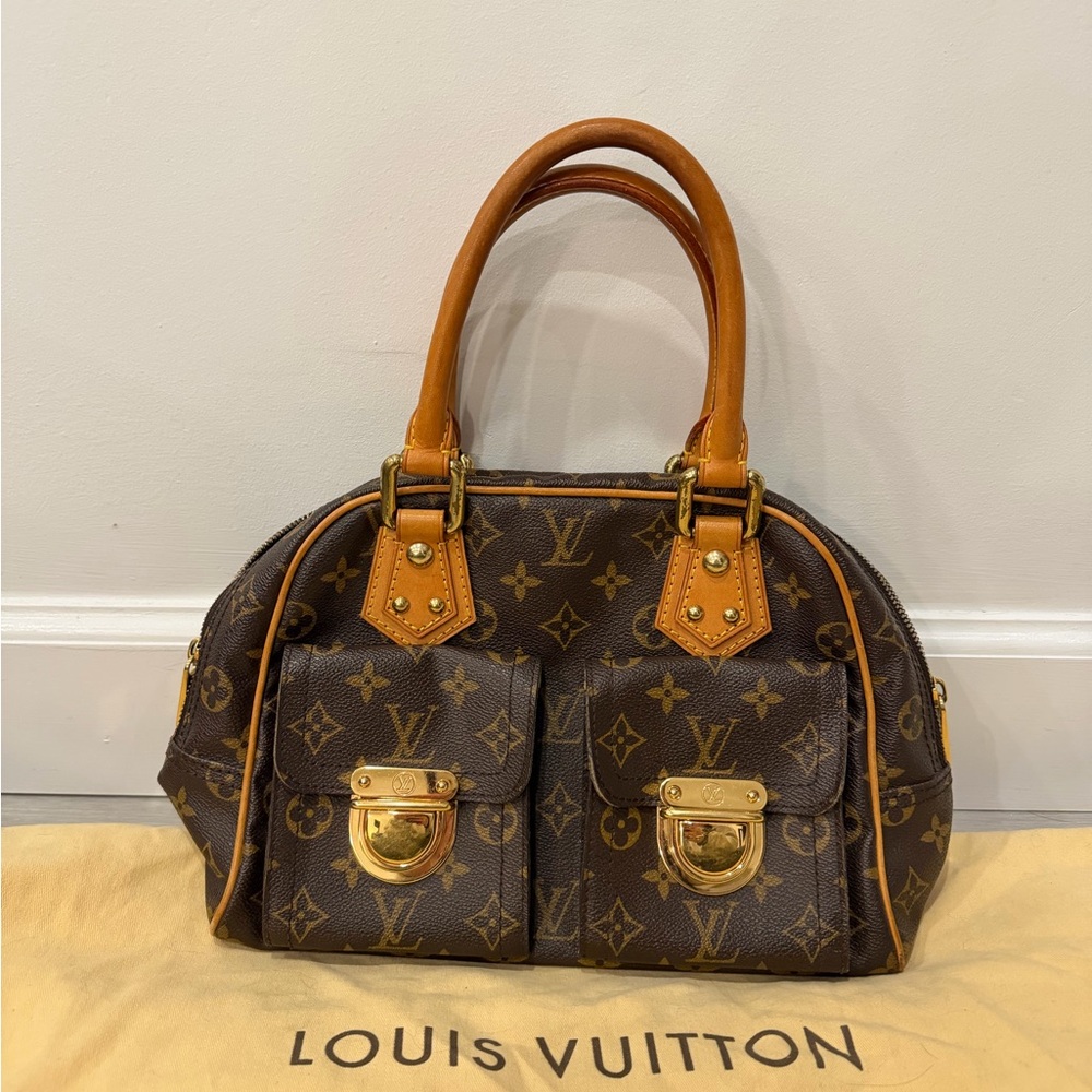 Louis Vuitton Manhattan Handbag in Monogram Canvas